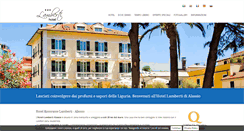 Desktop Screenshot of hotellamberti.it